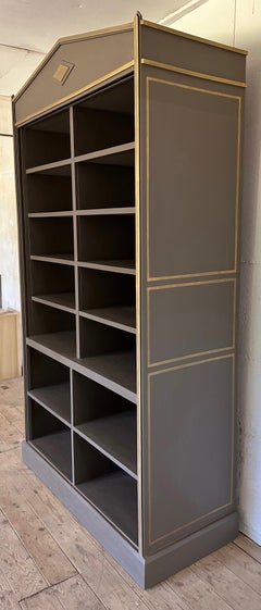 Neoclassical Mid-20th Century Bookcase or Shelving Cupboard