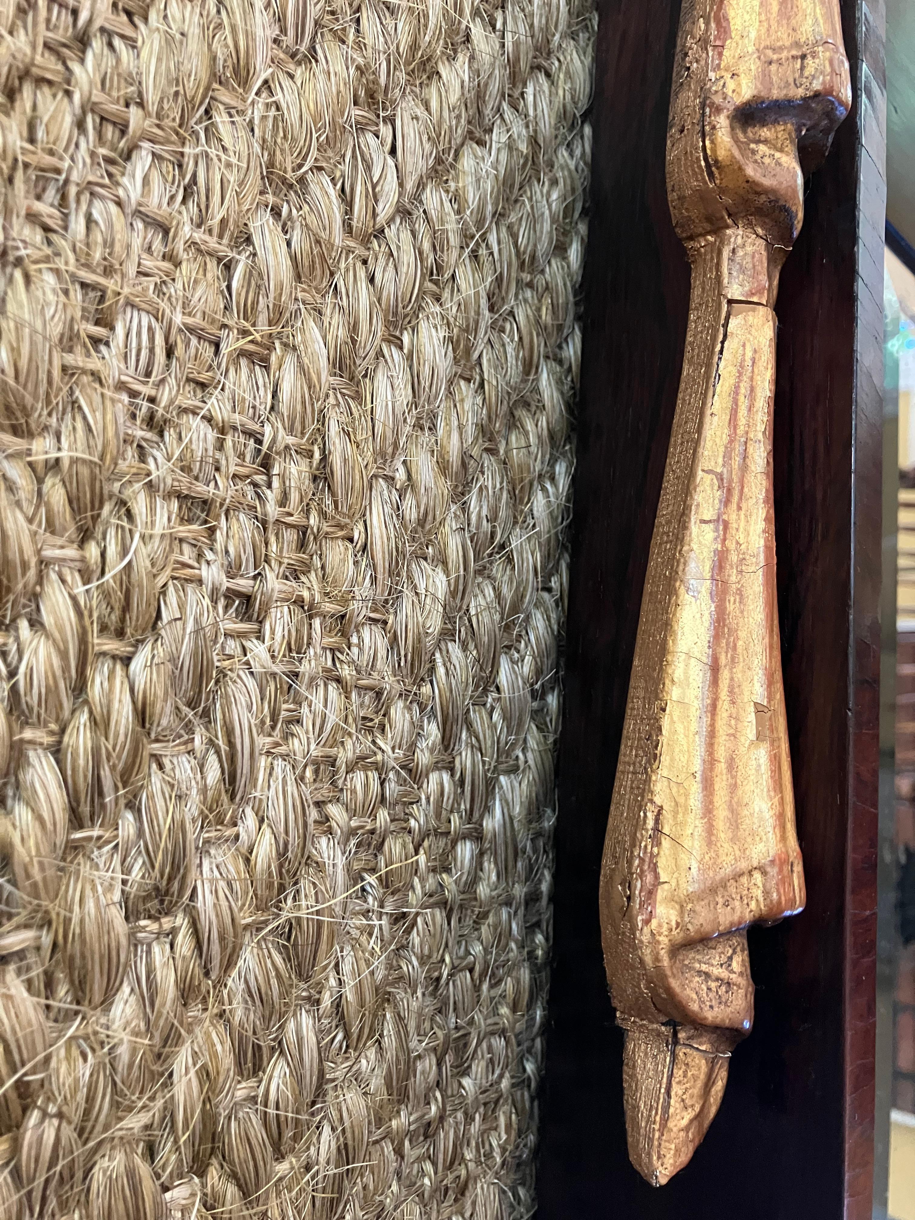 Specchio militare neoclassico in palissandro In condizioni buone in vendita a New York, NY