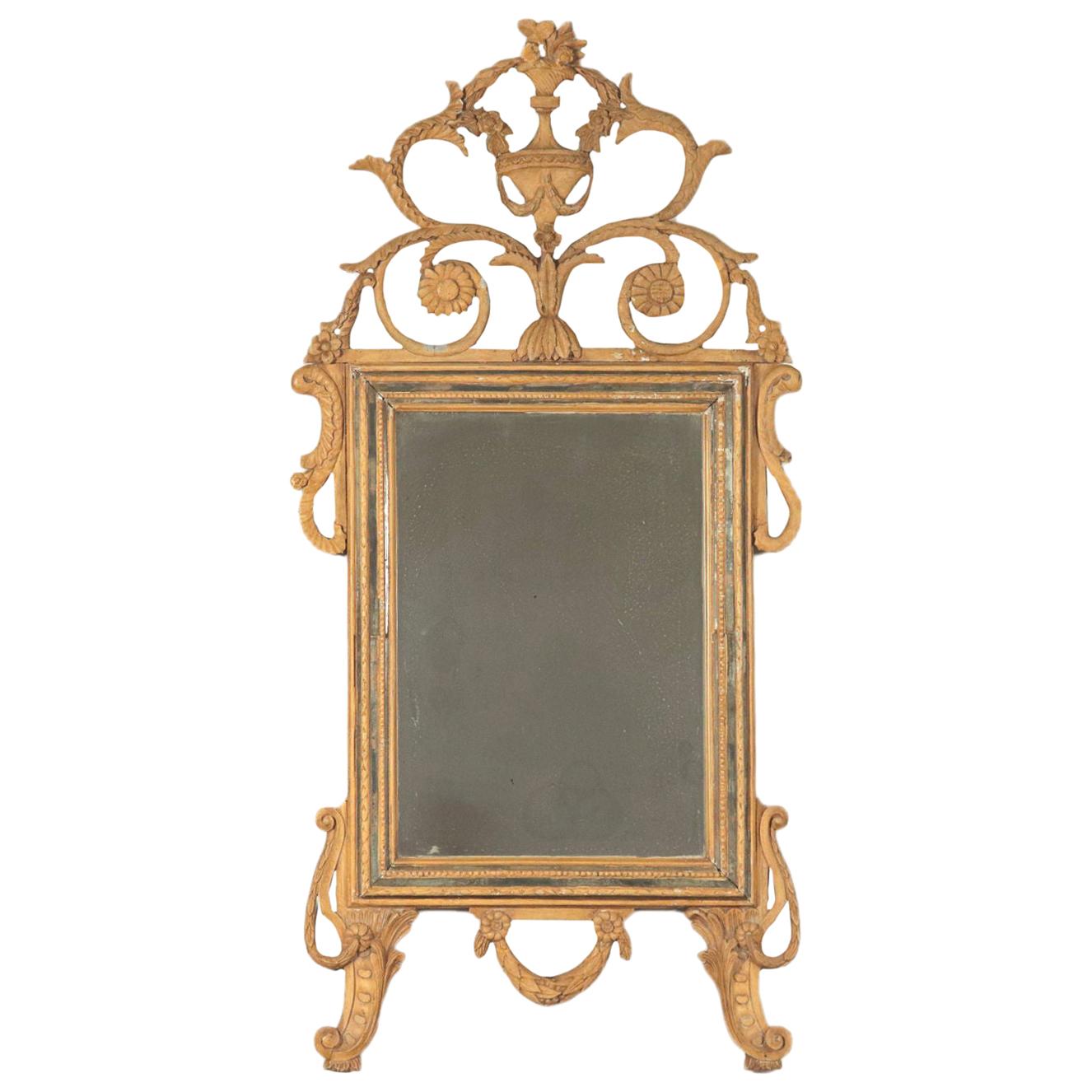 Neoclassical Mirror Italy Piedmont, Late 18th Century