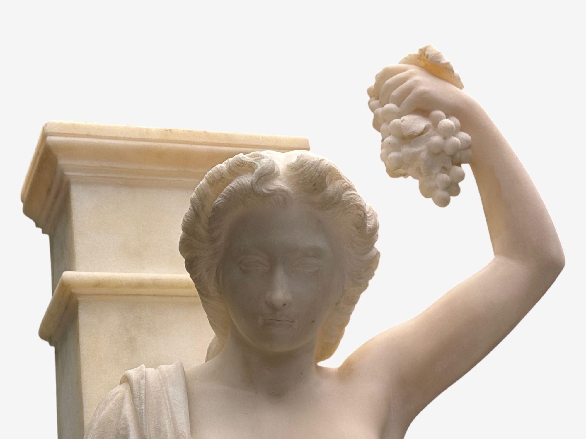 Néoclassique, Mère et enfants, sculptures en marbre, Italie, années 1920 en vente 2