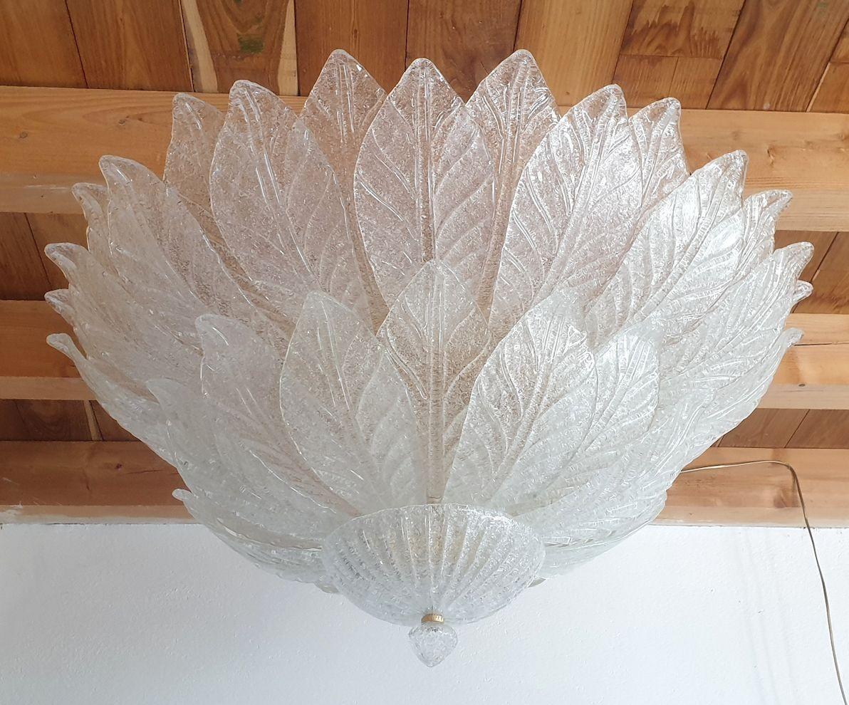 Lámpara empotrada de cristal de Murano Italiano en venta