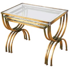 Neoclassical Nesting Tables, France, 1950s