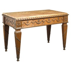 Neoclassical Oak Side Table, Low Countries Or Alsace
