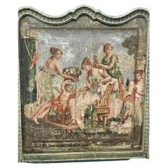 Neoclassical Painted Scene, 18th Century