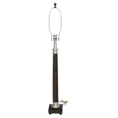 Neoclassical Palm Leaf Table Lamp