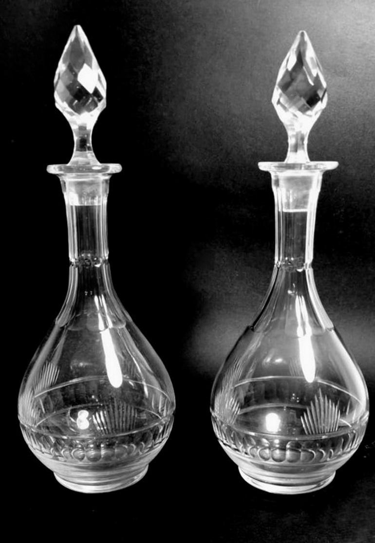 Neoclassical Parisian Style Beaux Arts Pair of French Bottles For Sale 7