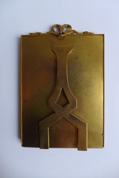 Neoclassical Picture Frame in Gilt Bronze, Vienna, circa 1920