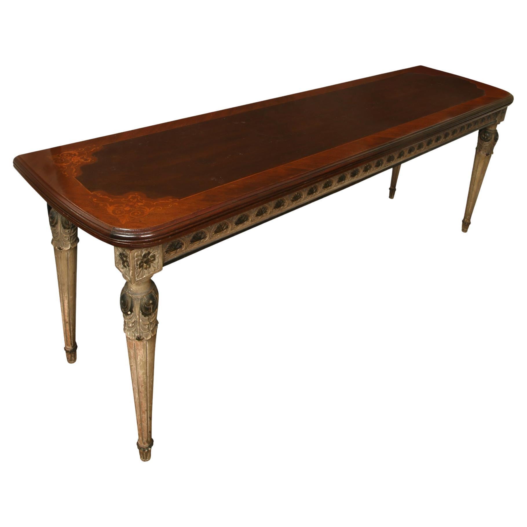 Neoclassical Pier, Buffet or Dining Table For Sale