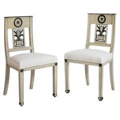 Neoclassical pineapple chairs, 1960s