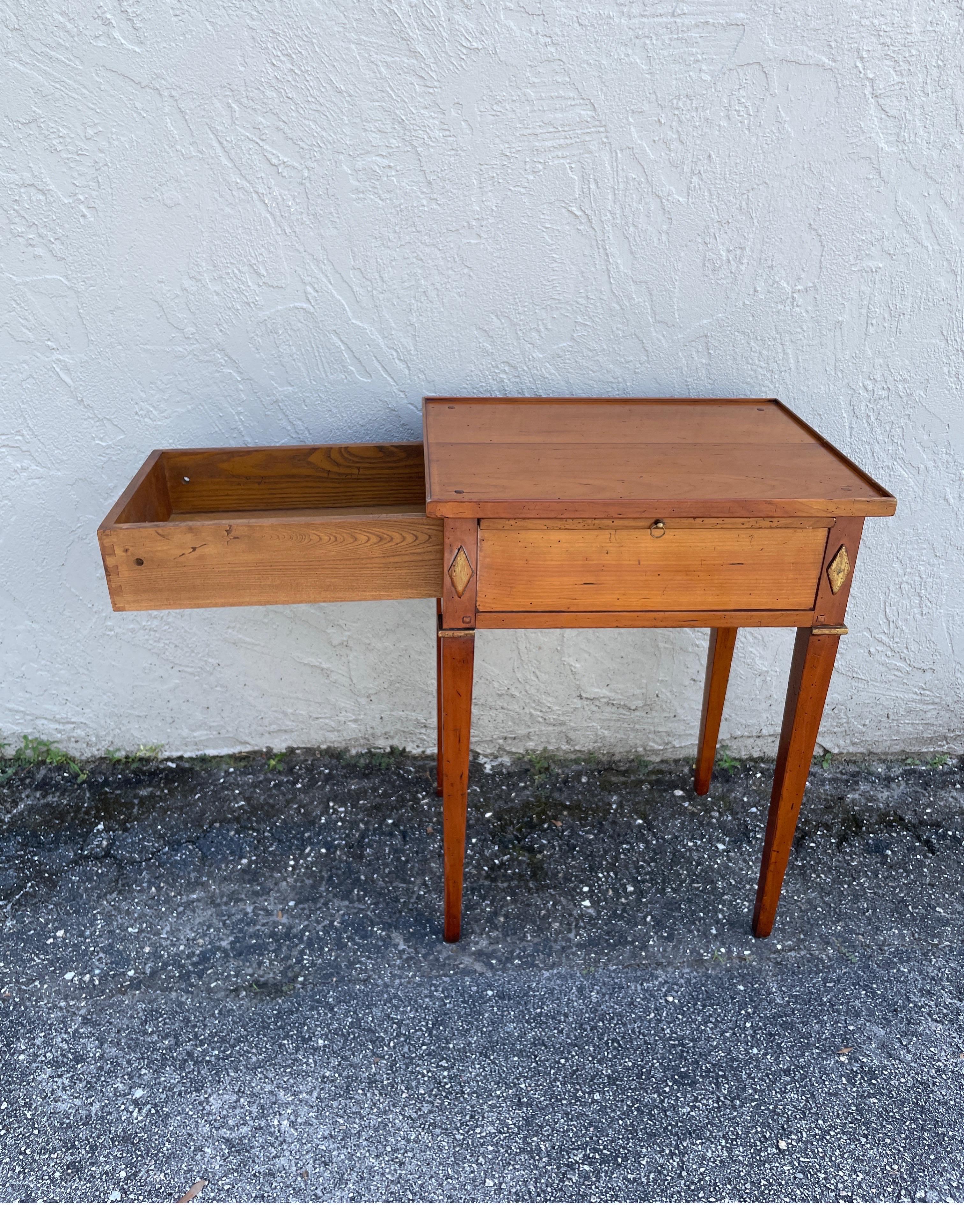 20th Century Neoclassical Rectangular Side Table