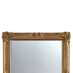 Neoclassical Regency Style Gilt Wood Mirror, Spain, 1970