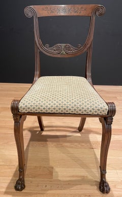 Neoclassical Regency Klismos Chair