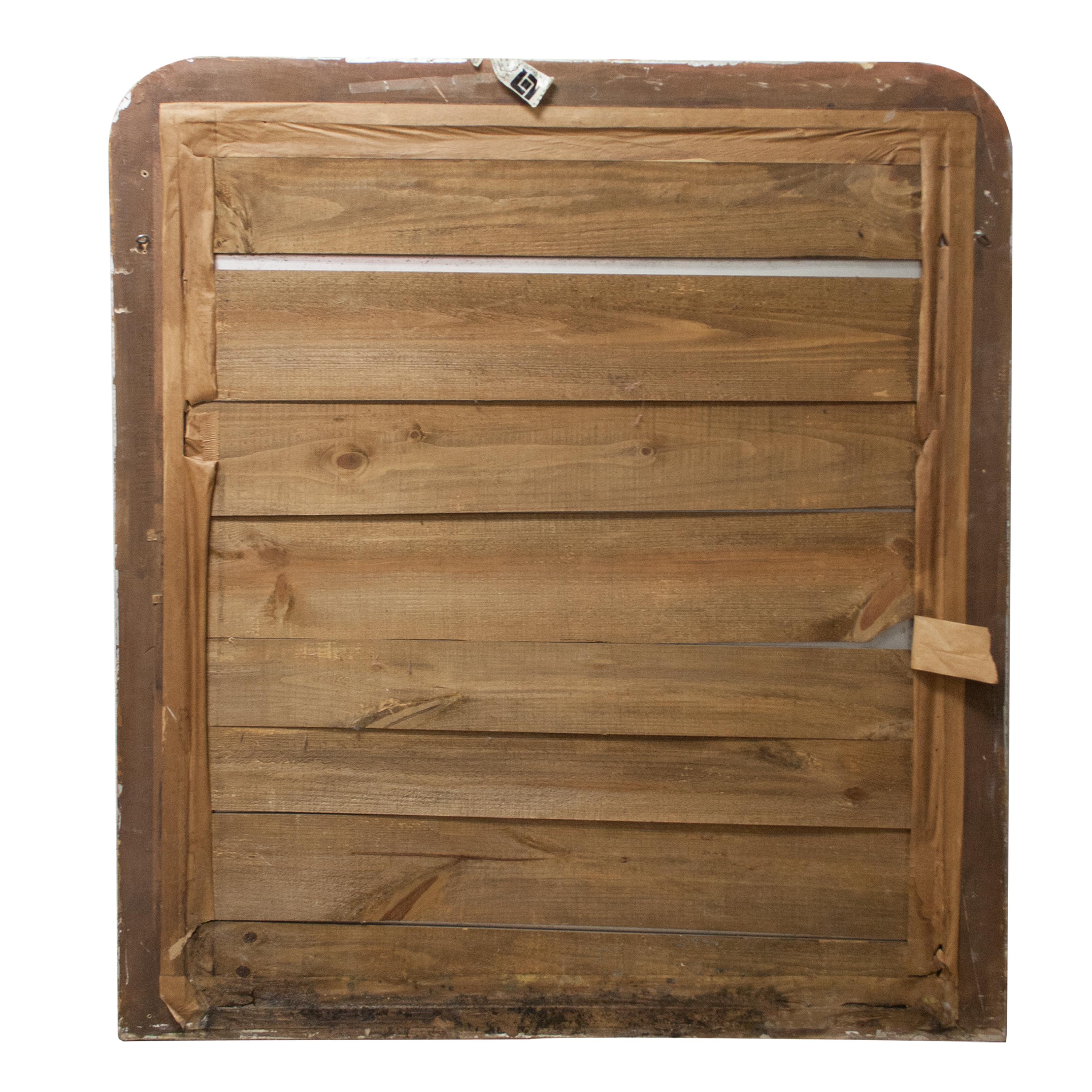 Fine XX secolo Specchio Neoclassico Regency rettangolare in argento intagliato a mano in legno in vendita