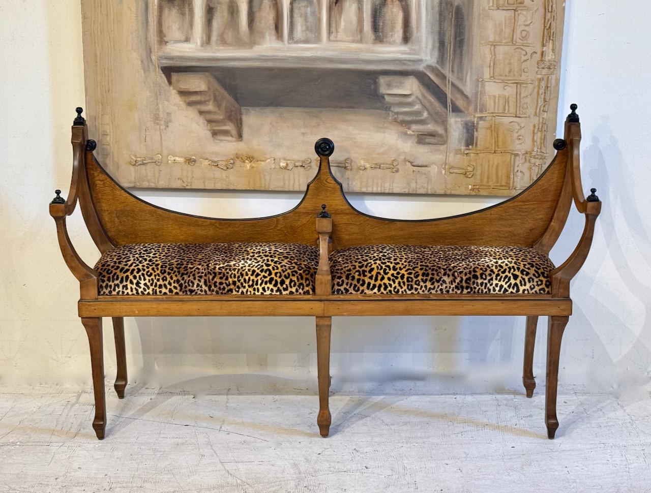 NeoClassical Regency-Style Bench For Sale 2