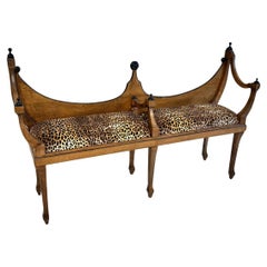 Banc de style Régence néoclassique