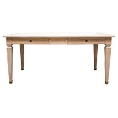 Neoclassical Revival Desk or Center Table