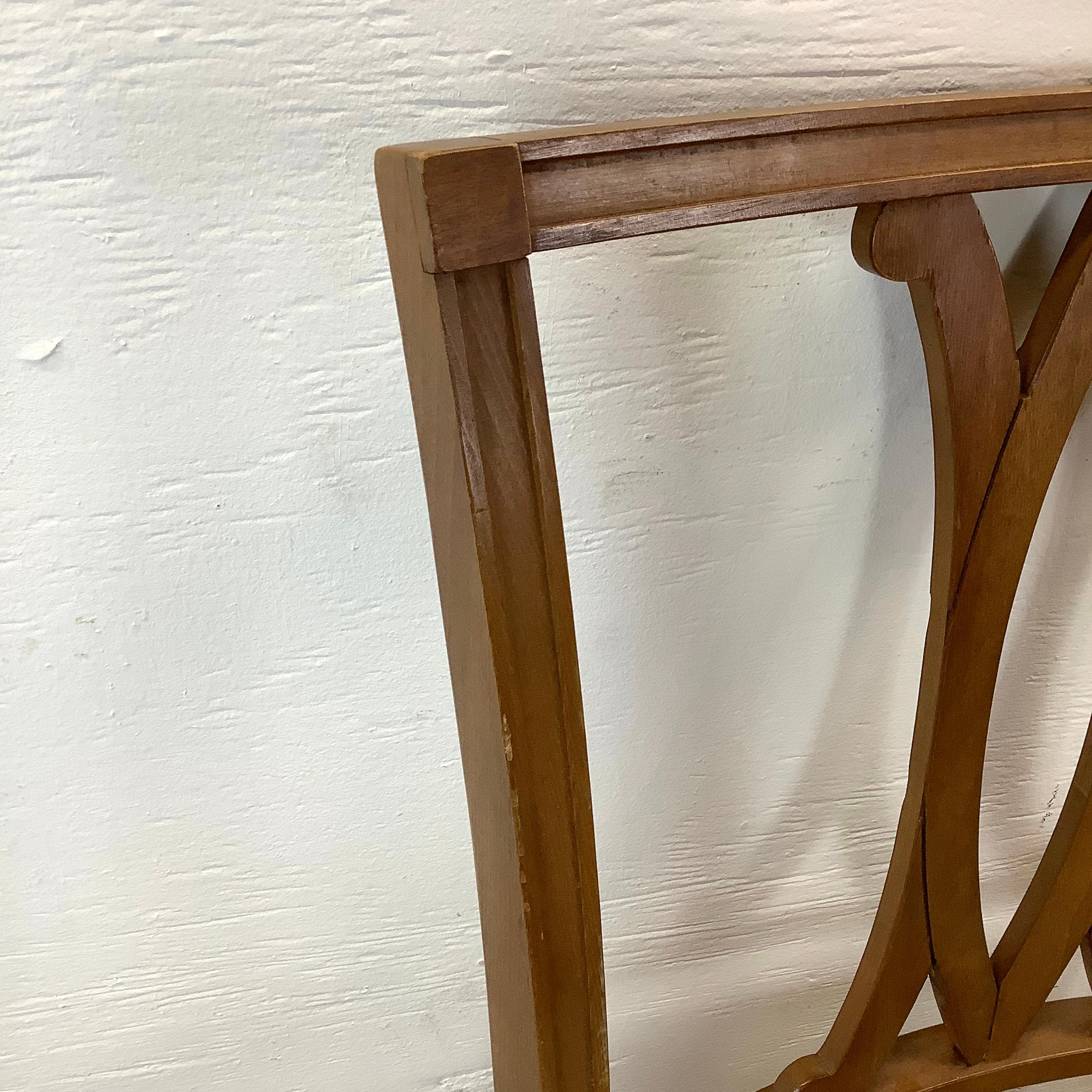 Sedie da pranzo in stile neoclassico - set di sei sedie in vendita 10