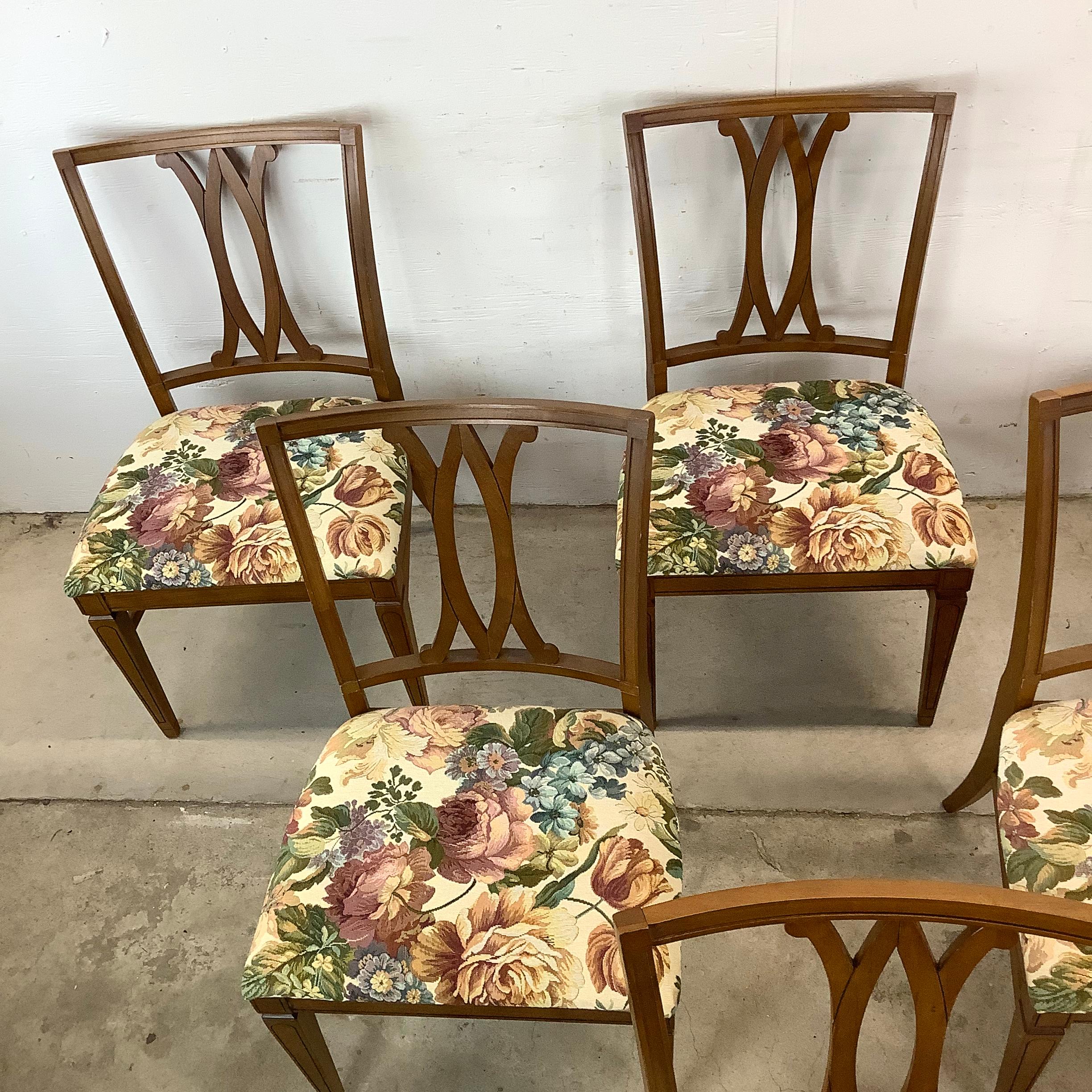 Sconosciuto Sedie da pranzo in stile neoclassico - set di sei sedie in vendita