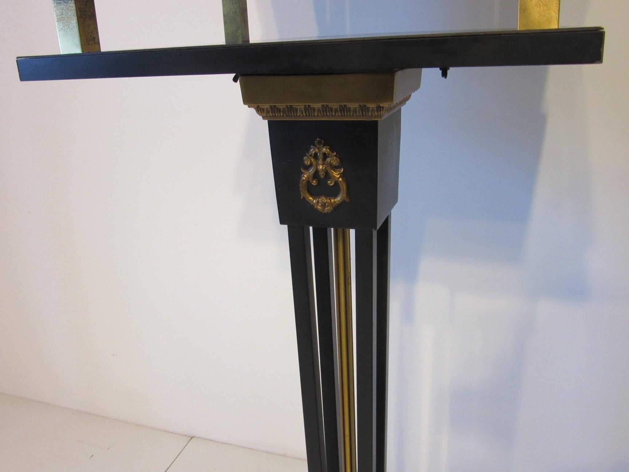 American Neoclassical Revival Gilt Lectern Podium or Host / Hostess Stand 