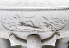Neoclassical Revival Parian Bisque Centerpiece with Putti