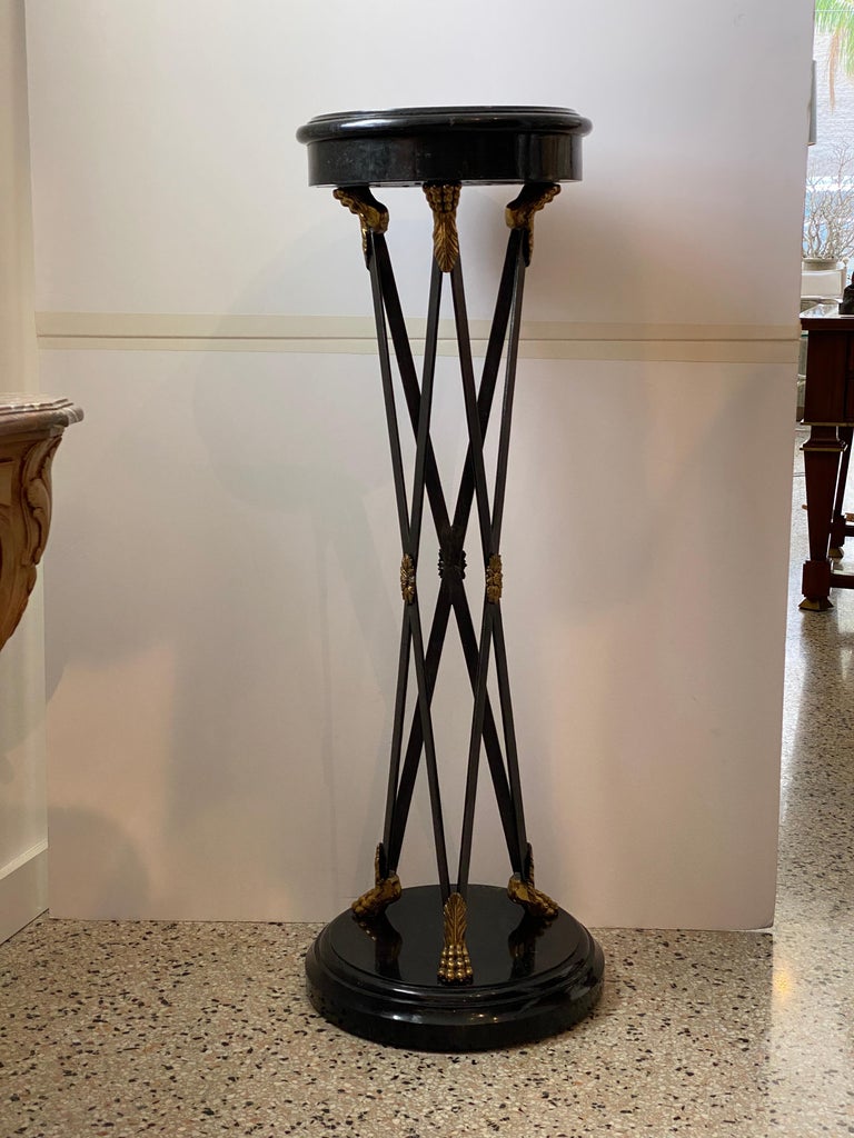 Neoclassical Revival Pedestal by Maitland Smith For Sale 6