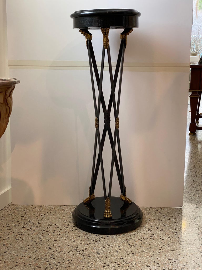 Neoclassical Revival Pedestal by Maitland Smith For Sale 10
