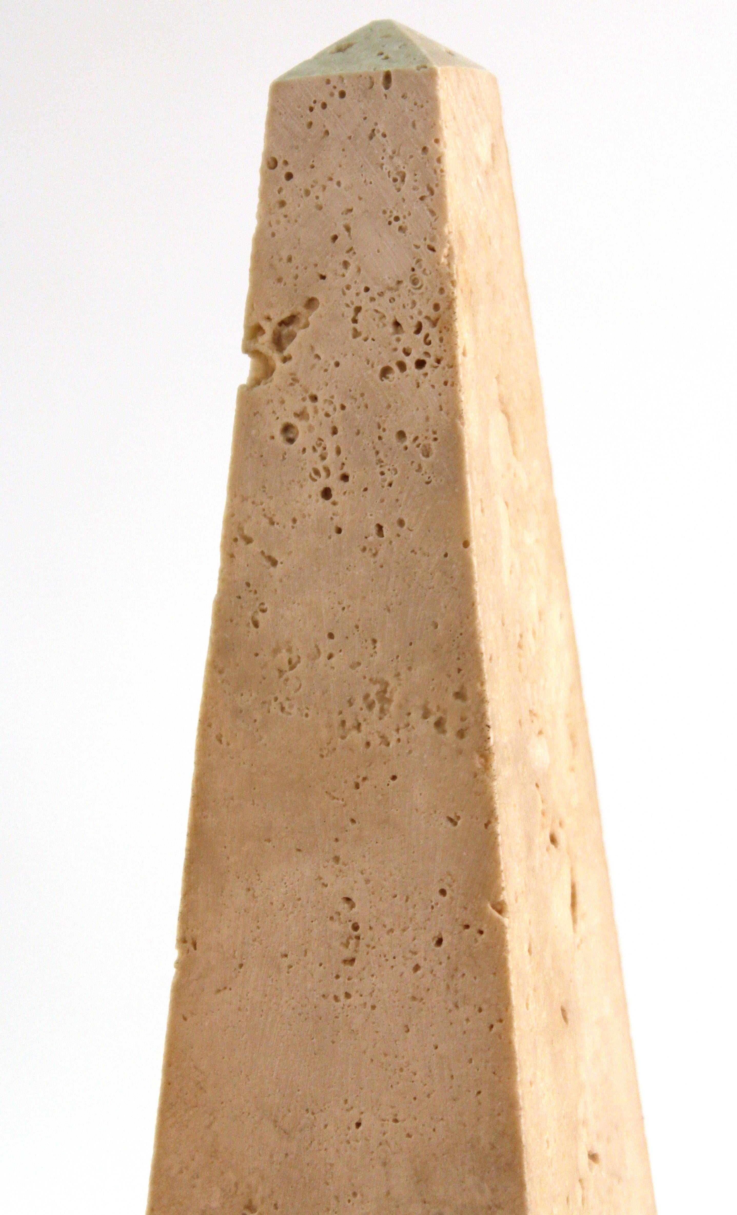 Neoclassical Revival Stone Obelisks 6