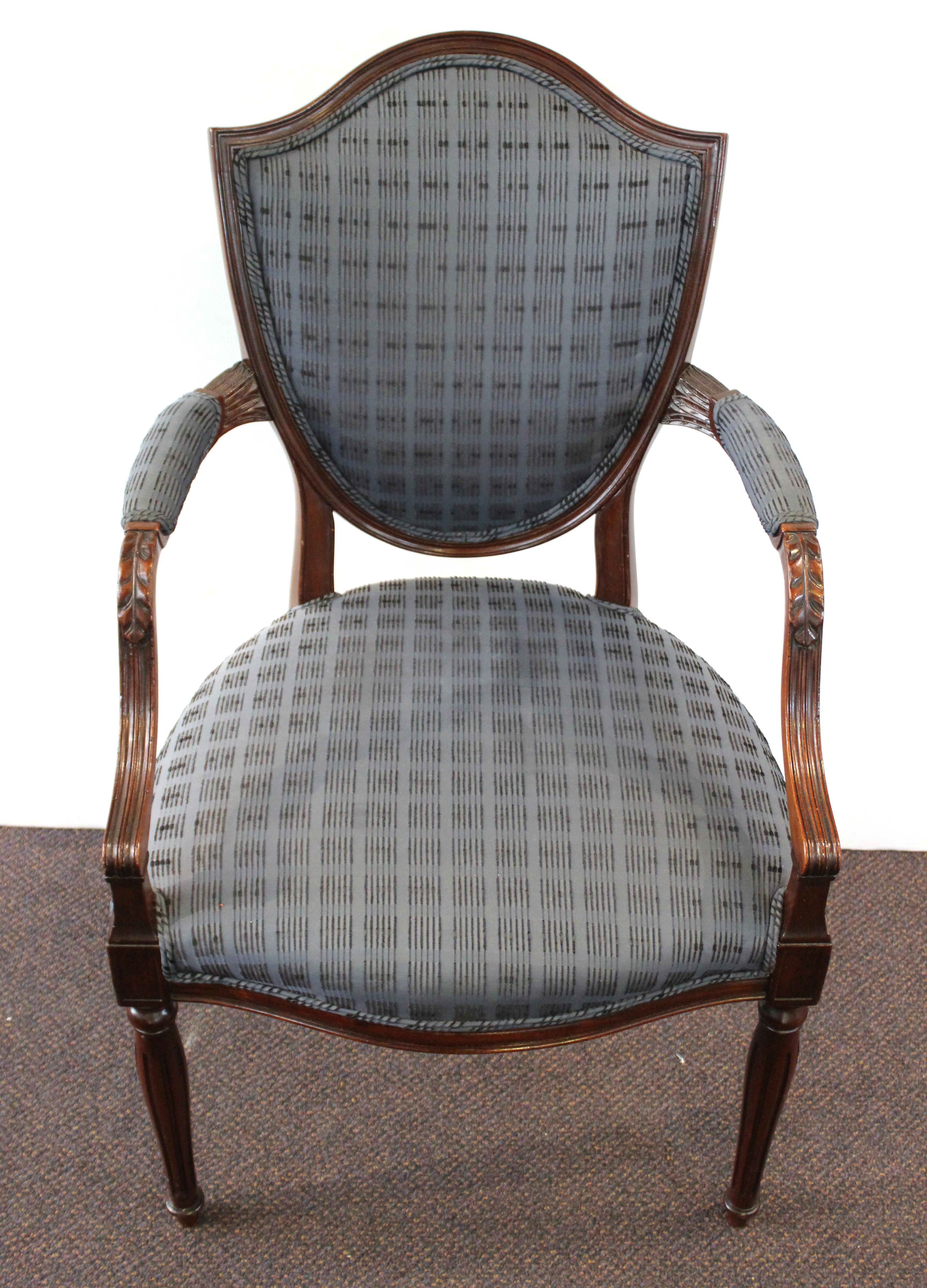 Neoclassical Revival Style Armchairs 2