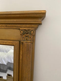 Neoclassical Revival Style Gold Gilt Frame Mirror