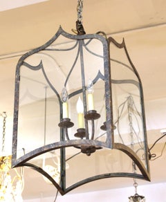 Neoclassical Revival Style Metal Porch Pendant Lights