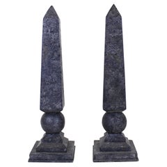 Neoclassical Revival Style Obelisks