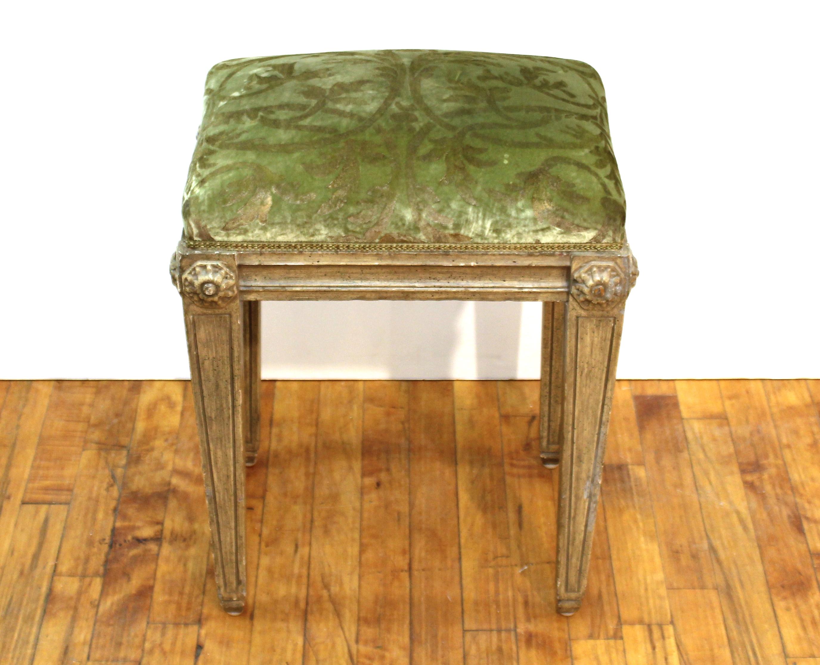 European Neoclassical Revival Style Wood Benches