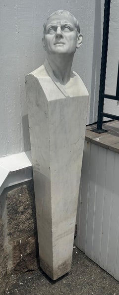 Neoclassico romano in marmo Herm