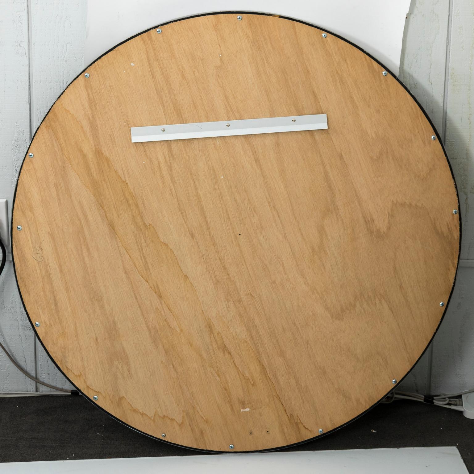 Neoclassical Round Painted Mirror 3