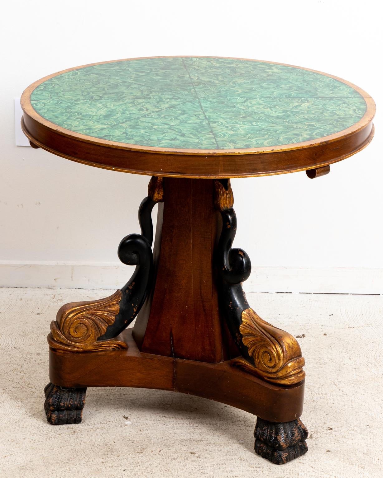 Neoclassical Round Table For Sale 2