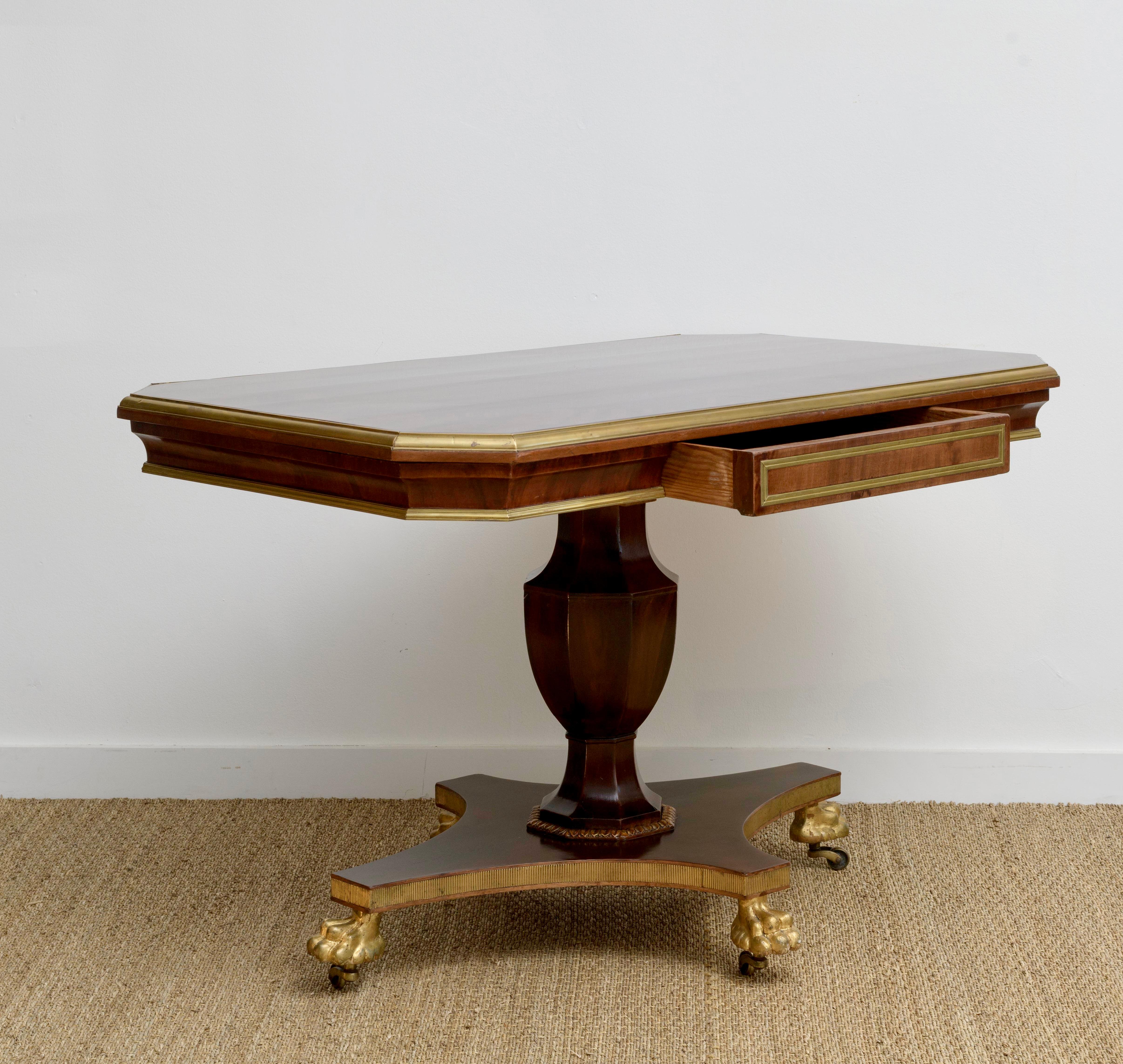 19th Century Neoclassical Russian Table  For Sale