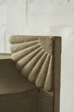 Neoclassical Sandstone Urn, Denmark, C. 1880