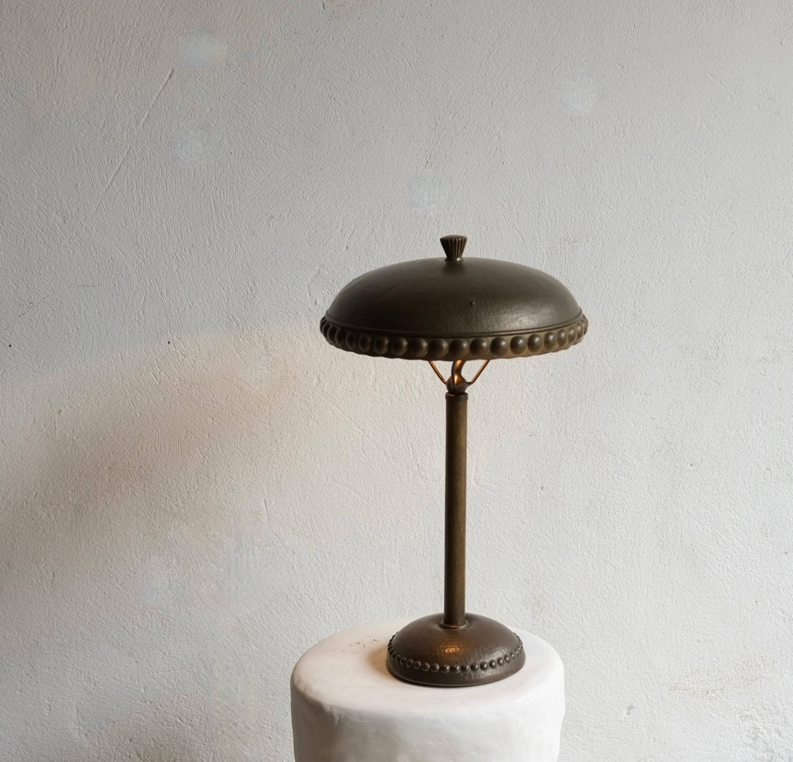 Art Deco Neoclassical Secessionist Desk Lamp For Sale