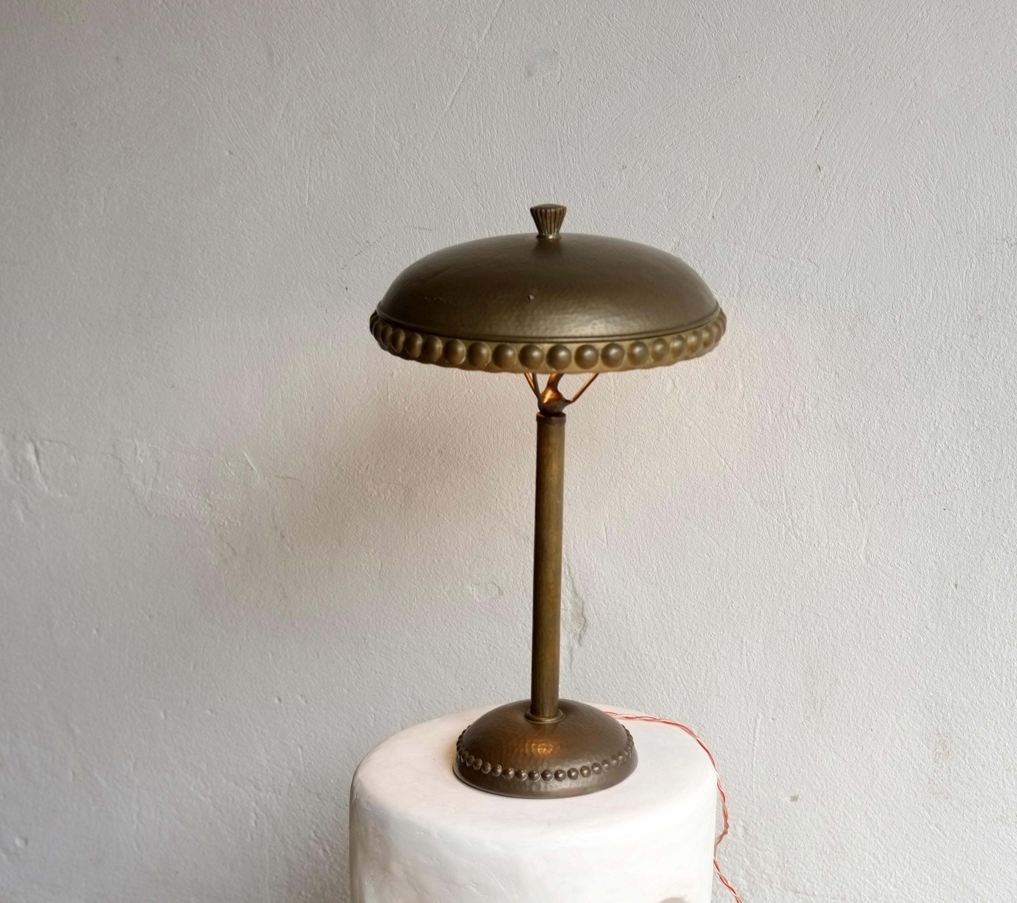 20th Century Neoclassical Secessionist Desk Lamp For Sale