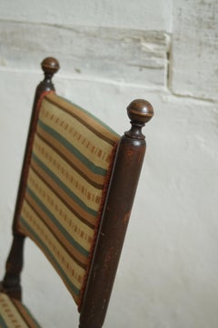 Neoclassical Side Chair in stained beech, Denmark, C. 1870'