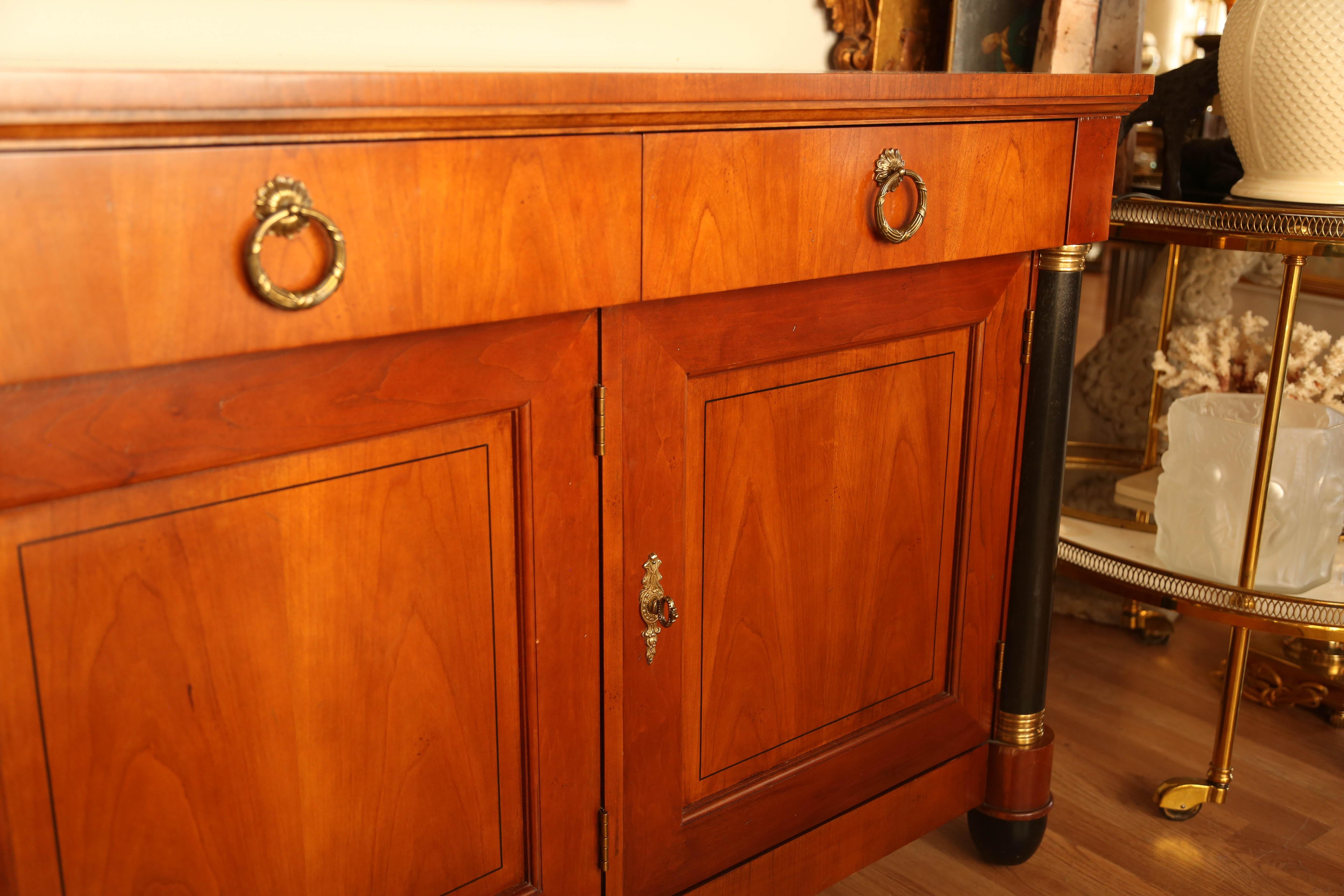 Neoclassical Sideboard by Baker In Good Condition In West Palm Beach, FL
