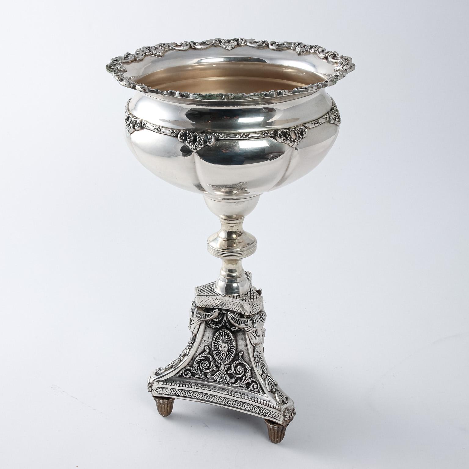 Neoclassical Silver Plated Centerpieces In Good Condition For Sale In Stamford, CT