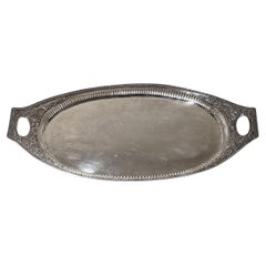 Neoclassical Silver Tray, Weißenfels, circa 1811–1820