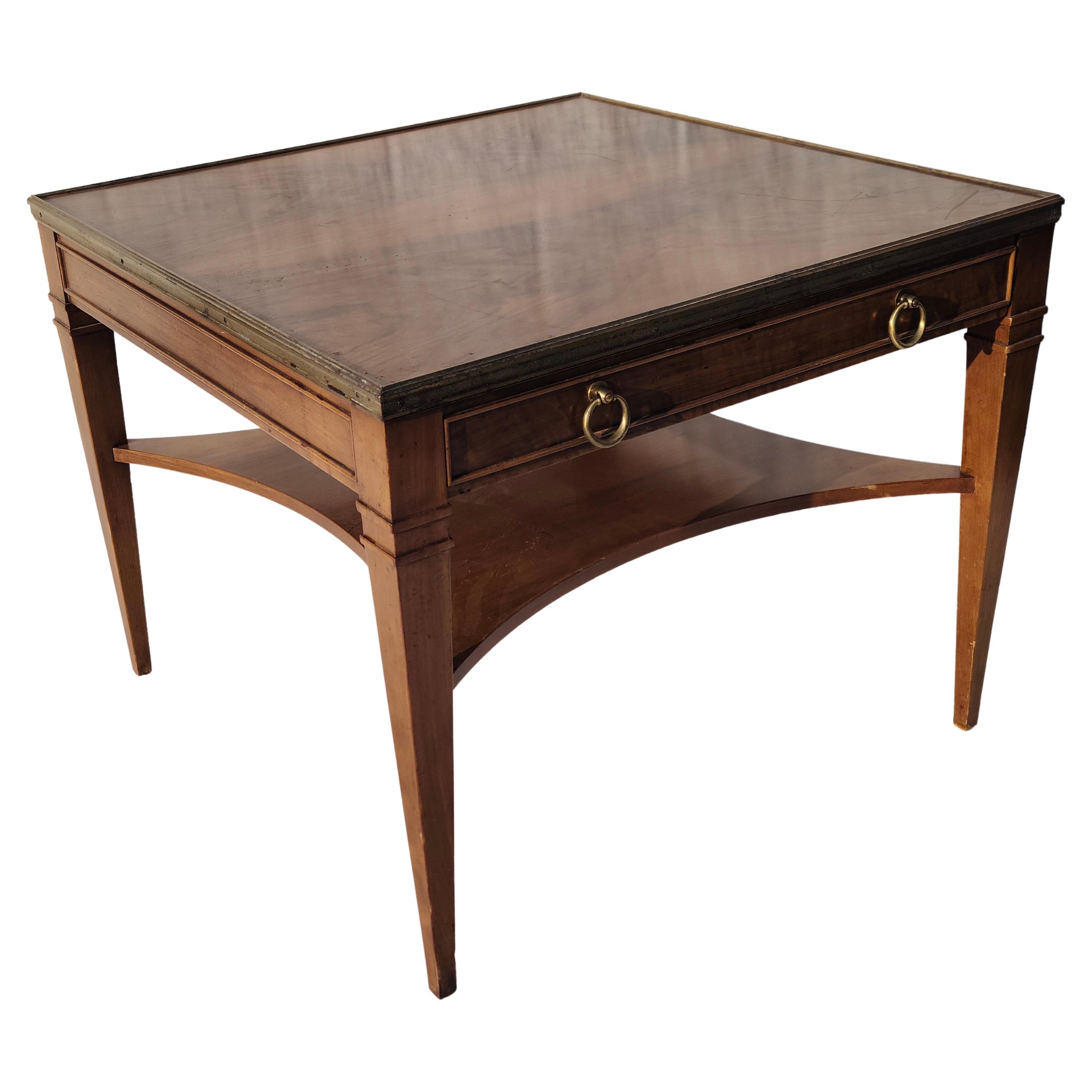 Neoclassical  Single Drawer Table by Baker Furniture  For Sale 8