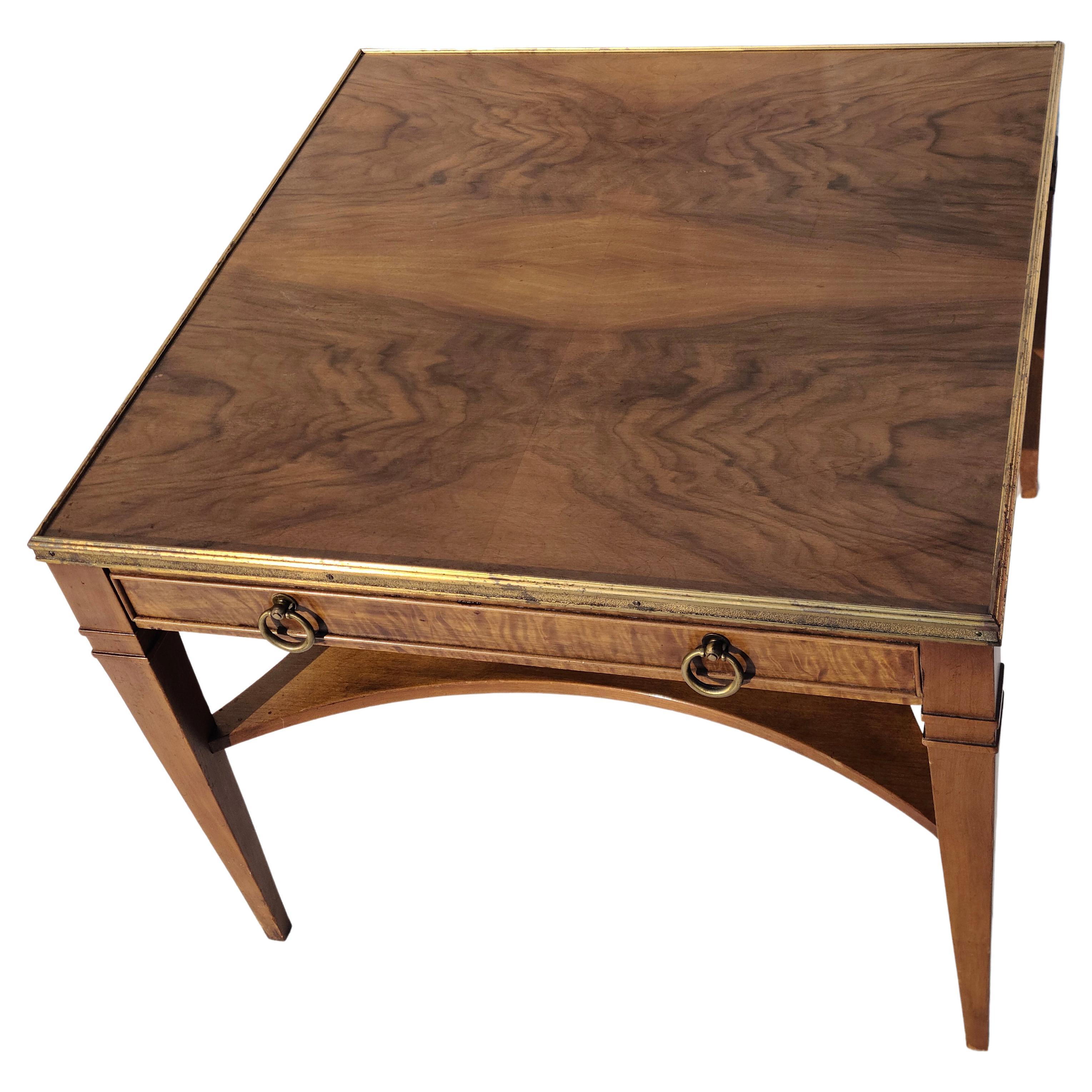 Neoclassical  Single Drawer Table by Baker Furniture  For Sale 3