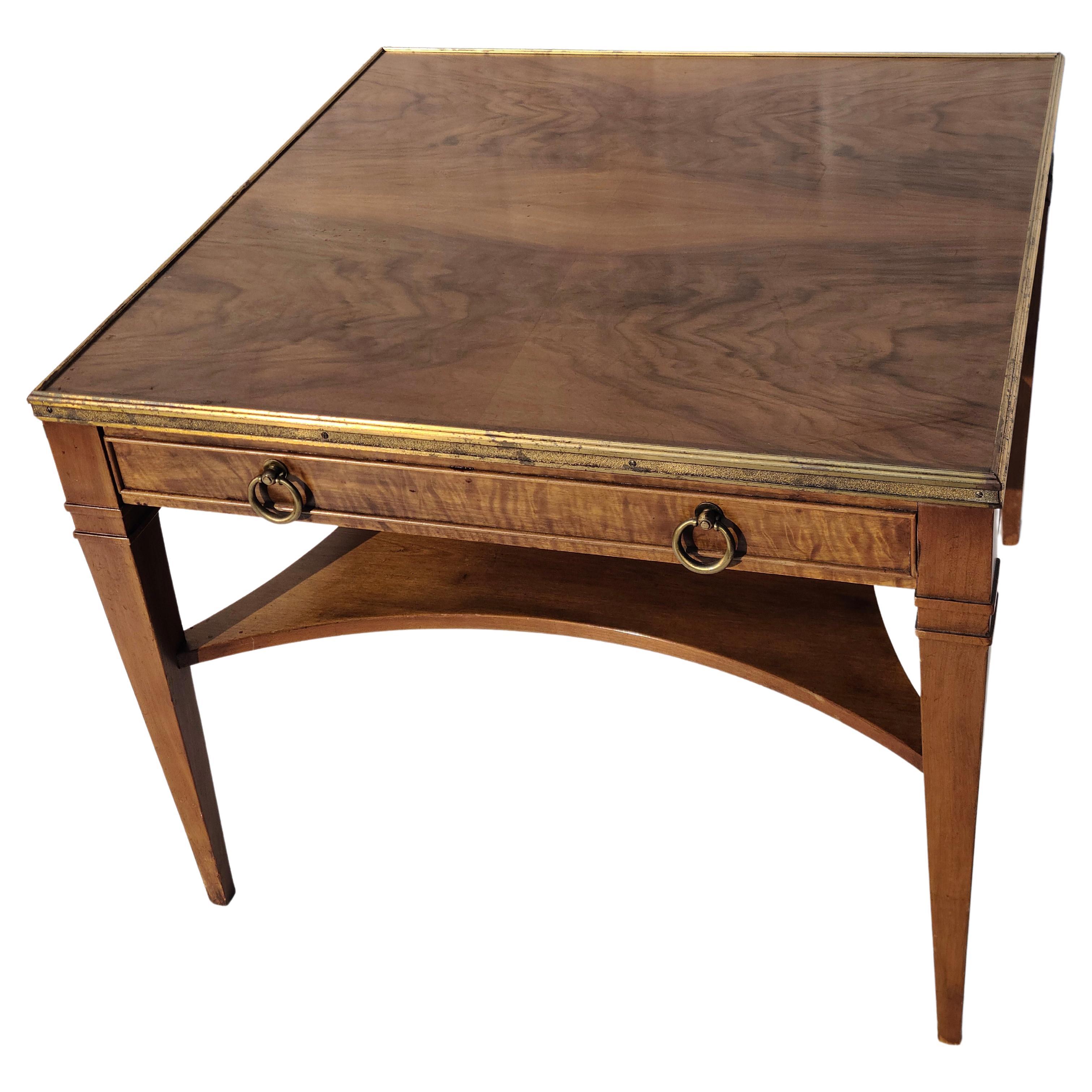 Neoclassical  Single Drawer Table by Baker Furniture  For Sale 4