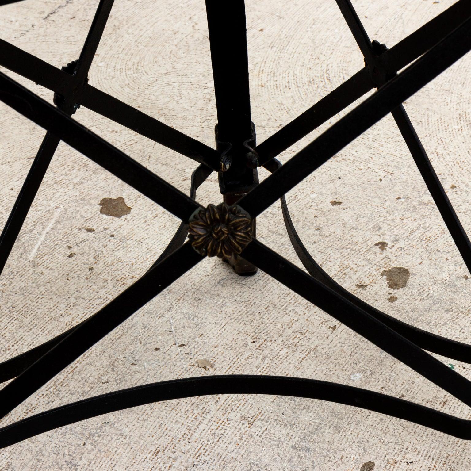 Iron Neoclassical Specimen Table For Sale