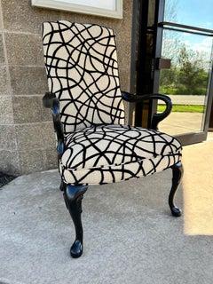 Neoclassical Statement Arm Chair