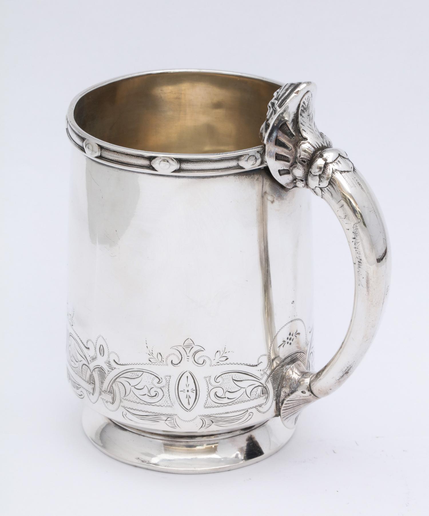 American Neoclassical Sterling Silver Child's Cup/Mug by Gorham For Sale