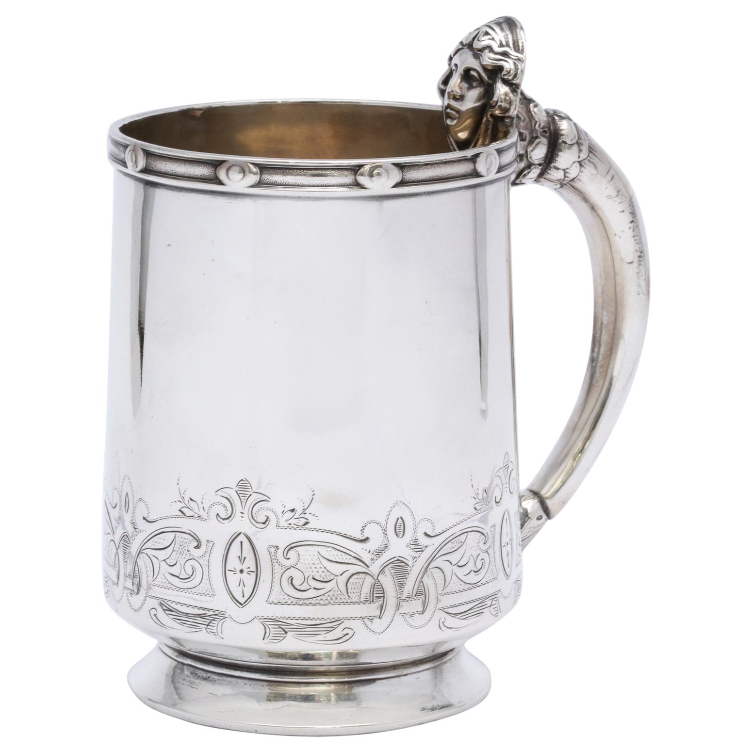 Tazza per bambini in argento sterling neoclassico di Gorham